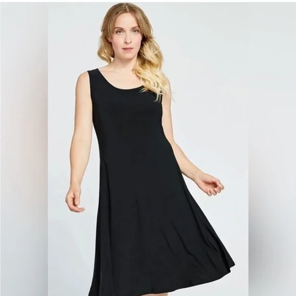 pale yellow knee length dress Tesla Cami Strap Asymmetrical Knee Length Dress Yellow main image 0
